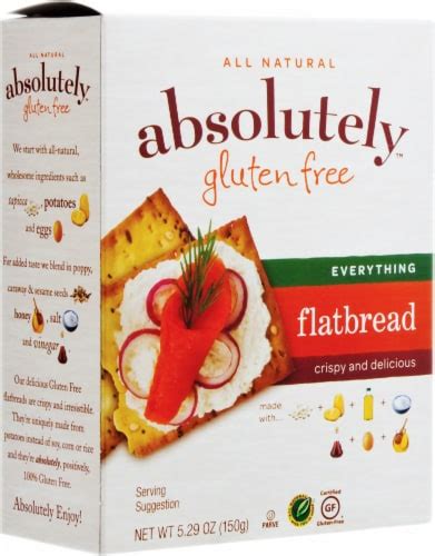 Absolutely Gluten Free Everything Grain Free Flatbreads Oz Kroger