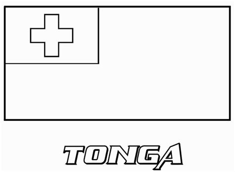 Flaga Tonga Kolorowanka Kolorowanki Dla Dzieci My Xxx Hot Girl