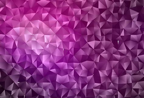 Dark Purple Vector Polygon Abstract Layout 5236758 Vector Art At Vecteezy