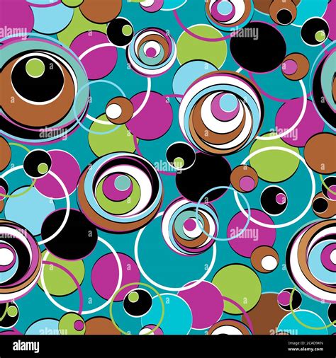 Abstract Circle Design Background Seamless Stock Vector Image And Art