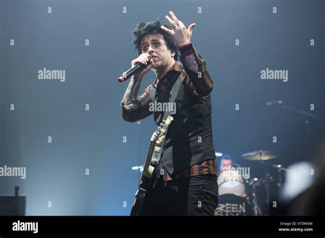 The American Punk Rock Band Green Day Performs A Live Concert At Oslo