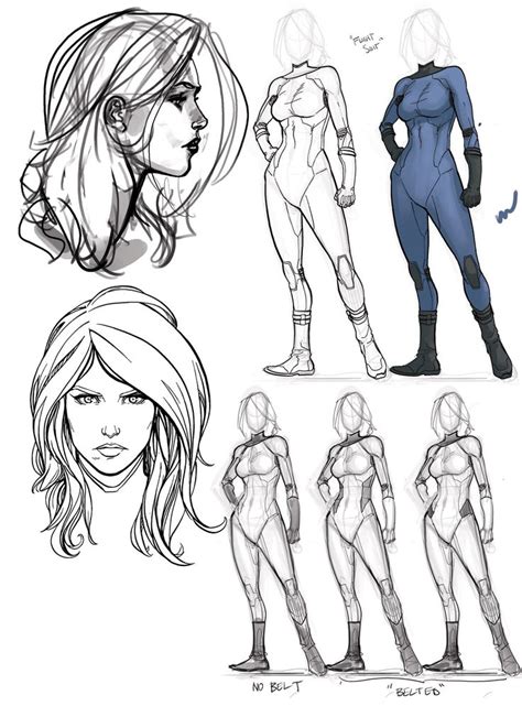 Character Model Sue Storm By David Marquez Fantastic Four