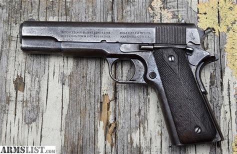 Armslist For Sale Early Colt Commercial Government Model 1911 45