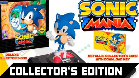 Unboxing Sonic Mania Collectors Edition Youtube