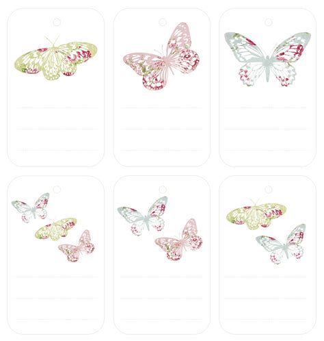 6 Best Images Of Free Printable Butterfly Name Tags Butterfly Name