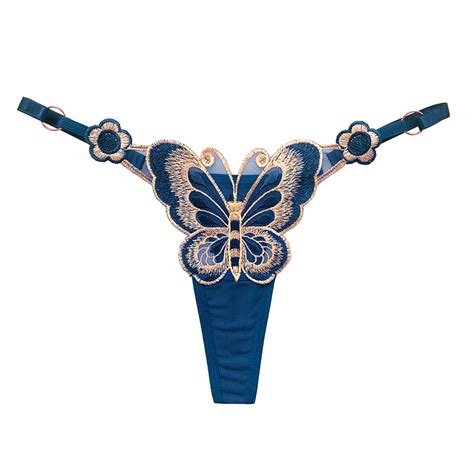 Hesxuno Lingerie For Women For Sex Women Sexy Butterfly Underwear Lingerie Thongs Panties Ladies