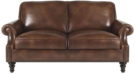 Bentley Rustic Sauvage Leather Loveseat From Lazzaro Wh 1009 20 3338