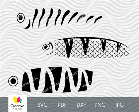 Fishing Lure Svg Fishing Lure Pattern Dxf Svg Cut Files For Etsy