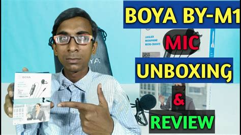 BOYA BY M1 MIC UNBOXING REVIEW BEST BUDGET MIC FOR YOUTUBE VIDEO