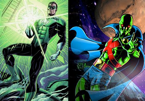 Magneto And Jean Grey Vs Green Lantern And Martian Manhunter Battles