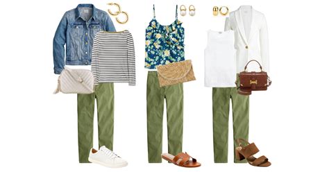 3 Chic And Easy Ways To Wear Olive Green Pants The Well Dressed Life