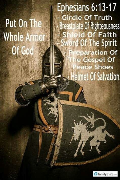 Ephesians 613 17 Armor Of God Tattoo Armor Of God Christian Warrior