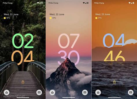 Concept Of Customizing Android Lock Screen On Pixel Phones Inspired By