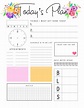 Free Printable Daily Sheets / Infant Toddler Daily Report Sheets ...