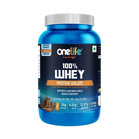 Onelife 100% Whey Protein Isolate Chocolate, Whey Protein Supplement, Bioton Whey Protein ...