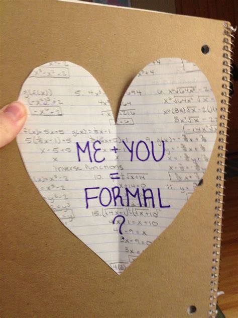 written on old math homework cute way to ask someone to a dance sadies dance sadie hawkins