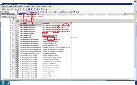 I am curious about how google and other search engines determine keywords? SQL Server 2008: find all tables containing columns with ...