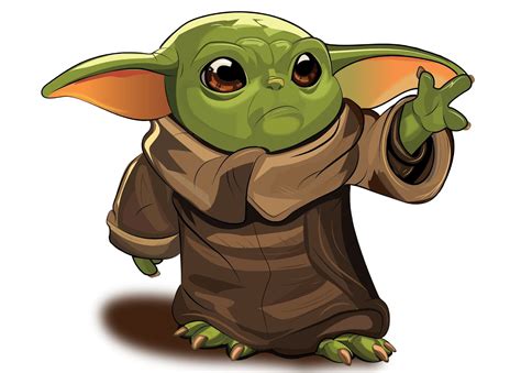 Baby Yoda Mandalorian Baby Png Star Wars Png Tshirt Yoda Etsy Star