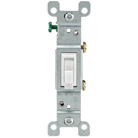 Have A Question About Leviton 15 Amp Single Pole Toggle Light Switch
