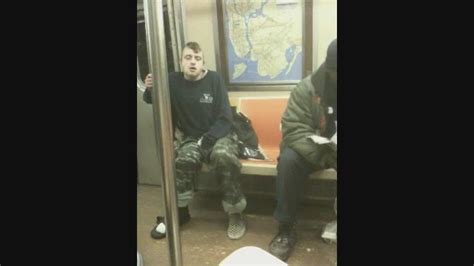 Heres A Video Of Another Creepy Subway Perv Jacking Off At A Lady On