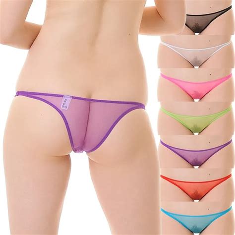 Japanese Low Rise Cheeky Bikini Panty Spark See Through Made In Japan L Picclick