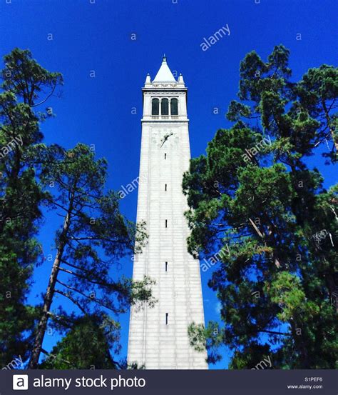 Sather Tower Campanile University Of California Berkeley Stock Photo Alamy