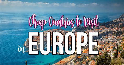I've kept up this list of cheap countries to travel for 8 years now, but this time i don't actually know which countries will be open for tourism, or when it will. Top 20 Cheap European Holiday Destinations and Countries ...