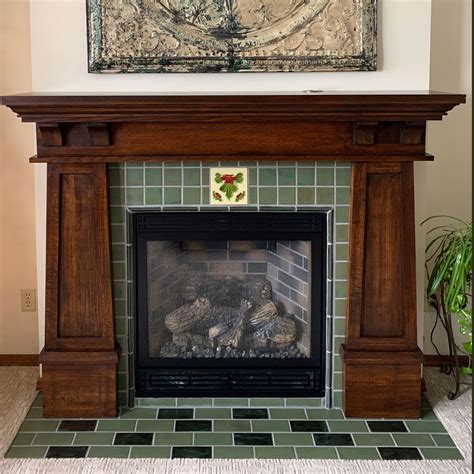 Fireplace Architectural Tile Handmade And Vintage Historic Tile