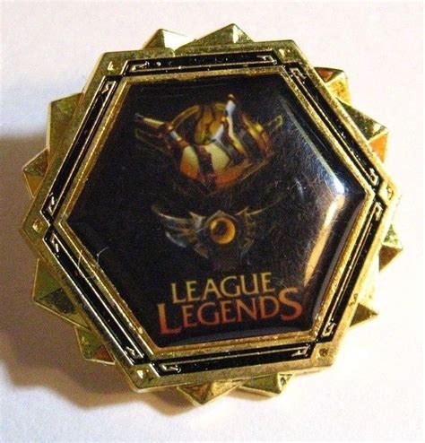 League Of Legends Lapel Pin Online Battle Arena Video Game Player