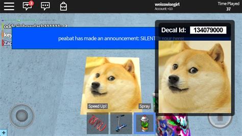D O G E R O B L O X I D I M A G E Zonealarm Results - roblox doge song