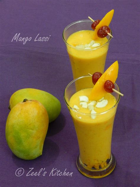 Mango Lassi Mango Lassi Recipe Zeels Kitchen