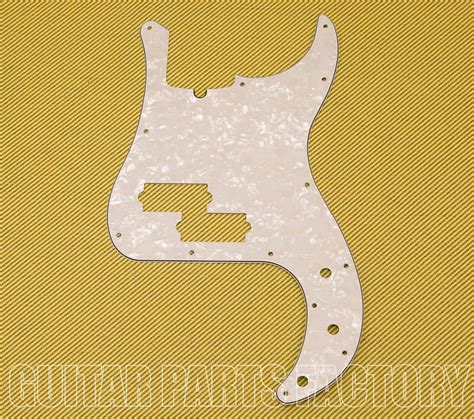 099 2160 000 Genuine Fender White Pearloid Standard Precision Reverb