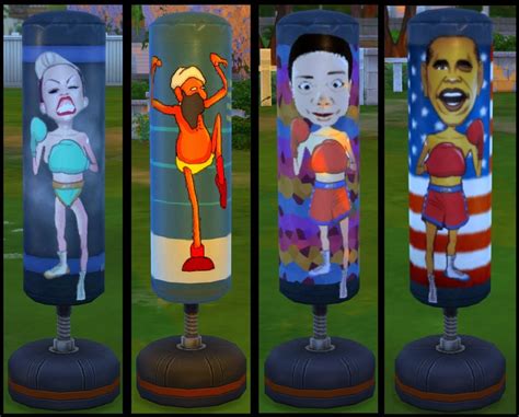 To show our gratitude, we will send you some redeem codes one after another. My Sims 4 Blog: Punch Em Up! Redesigned punching bag by hydramordor