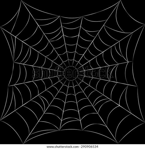 Spider Web Background Stock Vector Royalty Free 290906534