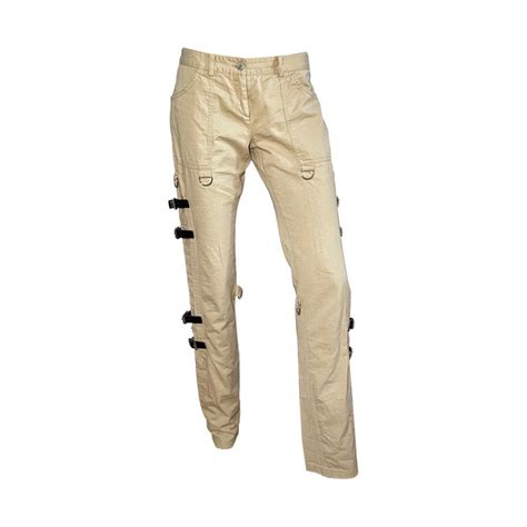 dolce and gabbana s s 2003 bondage sex tan pants for sale at 1stdibs