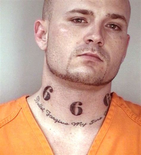 Gang Member With 666 Tattoo Prison Tattoo Meanings Prison Tattoos