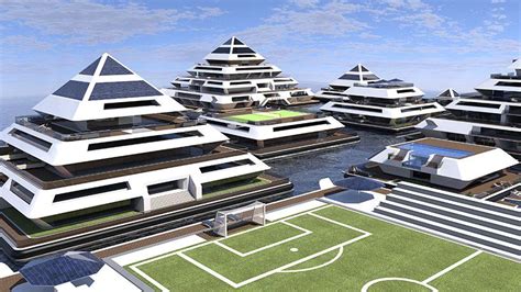 Floating City Of Modular Eco Friendly Pyramids Is Now Enrolling
