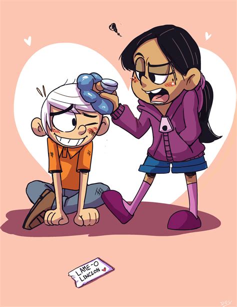 Lincoln And Ronnie Anne Loud House Characters The Loud House Fanart