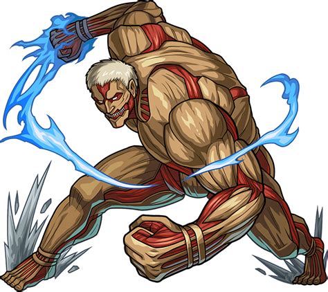 Armored Titan Reiner Render Monster Strike By Maxiuchiha22 On