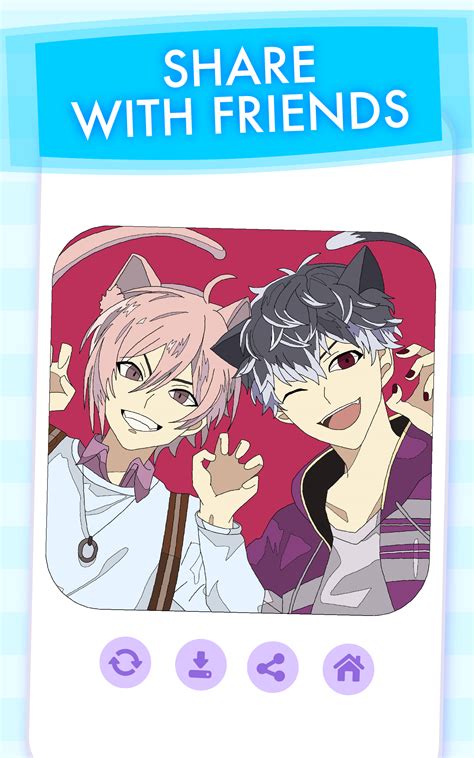 Kawaii Anime Boys Coloring Book Apps And Games