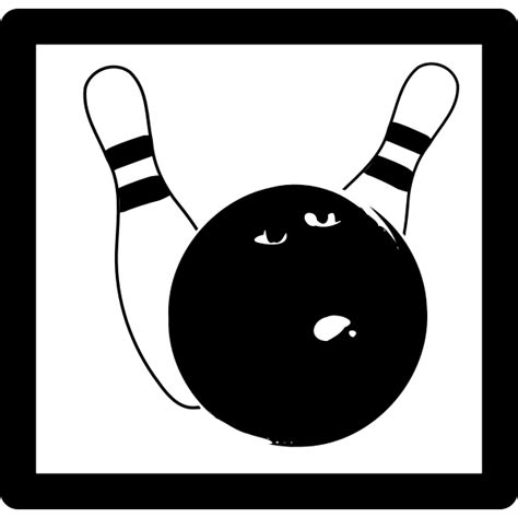 Bowling Icons Vector Image Free Svg