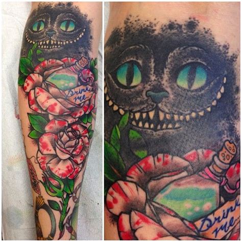 Updated daily with the latest news from hollywood! Progress on my Alice in Wonderland leg sleeve - by Mike ...