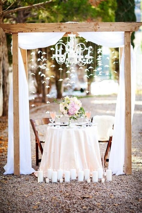 15 creative wedding canopies perfect for your big day sweetheart table wedding wedding arbors