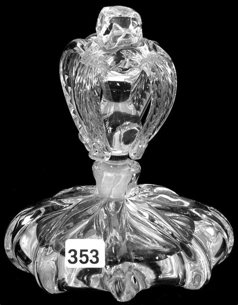 6 12 Gunderson Art Glass Clear Crystal Perfume B Crystal Perfume