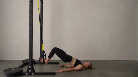 Trx Glute Bridge Hold Video Instructions And Variations