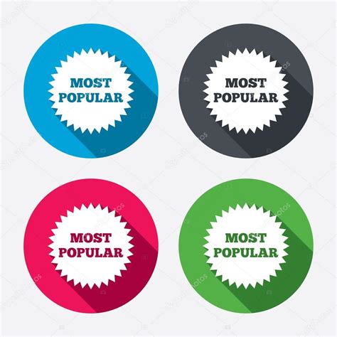 Most Popular Sign Icons — Stock Vector © Blankstock 60072677