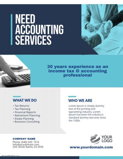 17 Accounting Services Flyer Template Ideas Accounting Services
