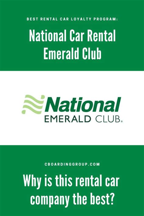 Best Rental Car Loyalty Program National Car Rental Emerald Club