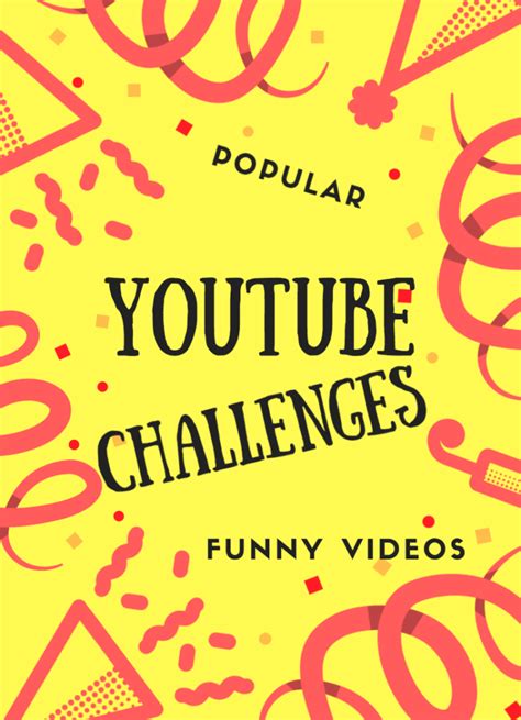 YouTube Funny Videos: YouTube Challenges List