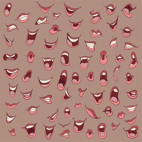 Mouths Practice 3 By Flyingcarpets Mouth Drawing Cartoon Drawings